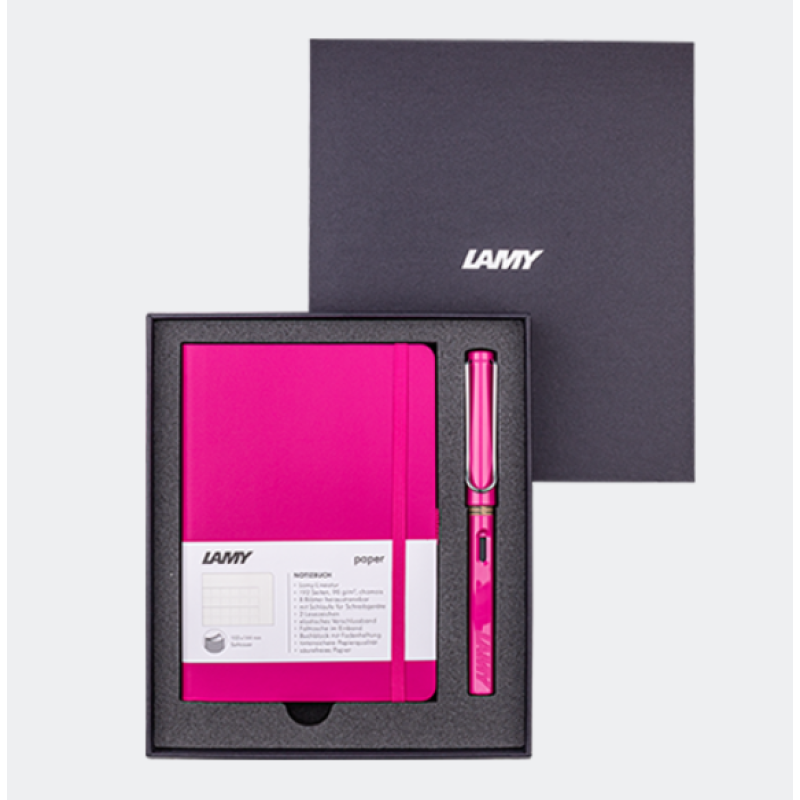 LAMY Kalem ve Defter Set - 013Pink